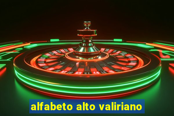 alfabeto alto valiriano