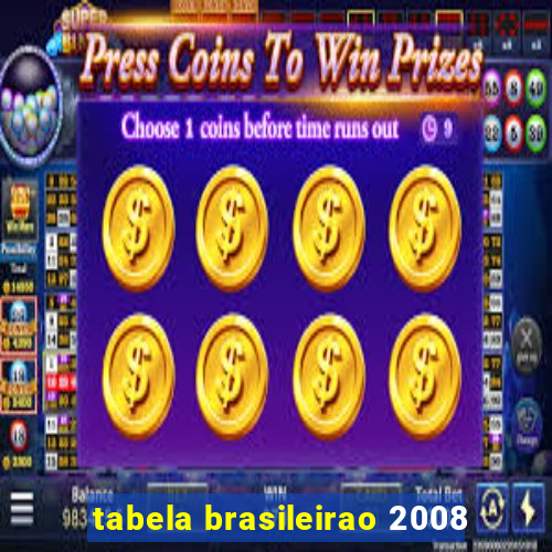 tabela brasileirao 2008