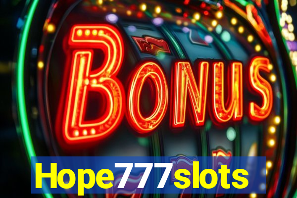 Hope777slots