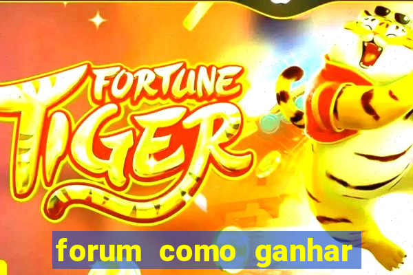 forum como ganhar na loteria